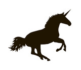 Unicorn silhouette