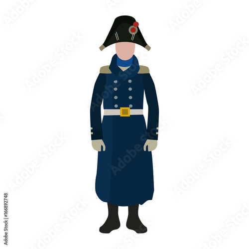 soldier 19th century flat icon
