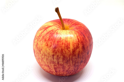 Red Apple Isolated on White Background with Clipping Path.
