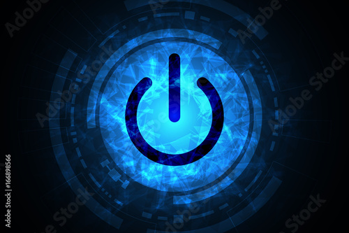 Vector abstract technology switch design.