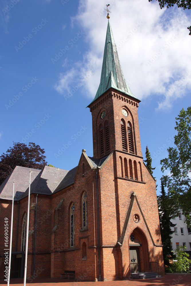 Katholische Kirche St. Marien in Eutin, Ostholstein, Schleswig-Holstein