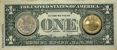 The dollar is one.