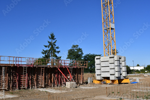 Fotografie socle de grue
