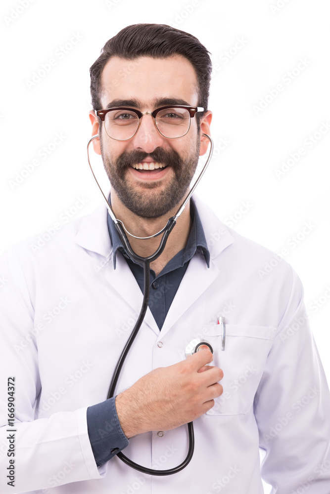 smiling doctor