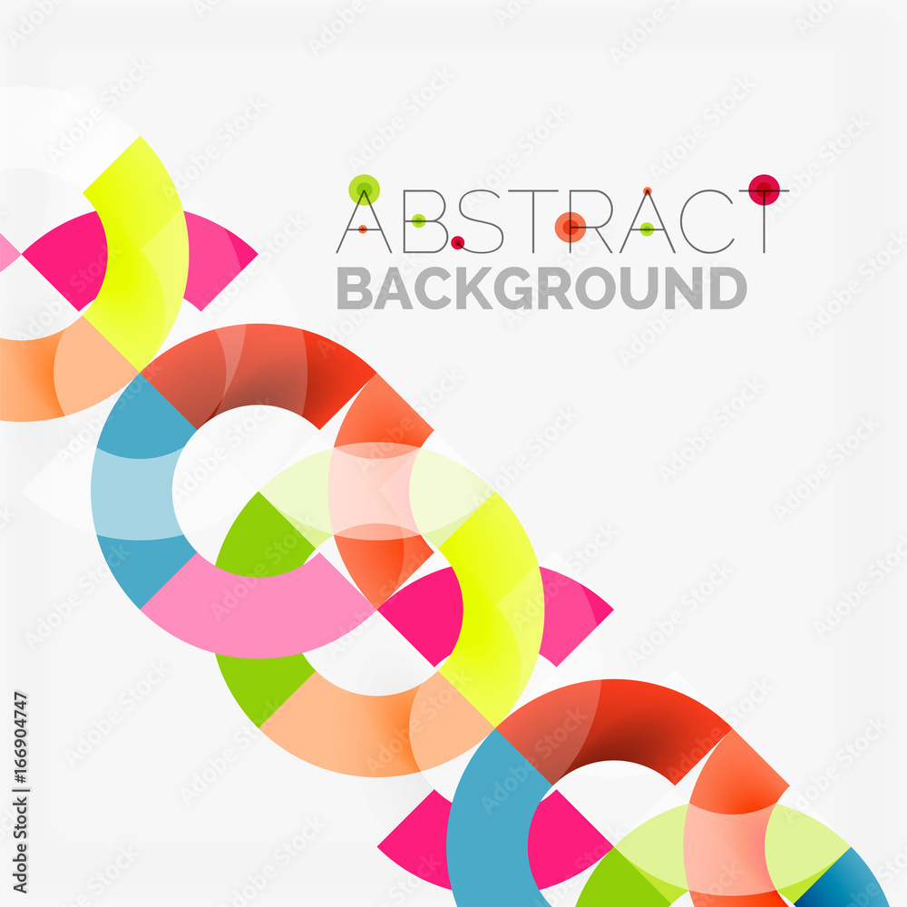 Colorful rings on grey background, modern geometric pattern design Colorful rings on grey background, modern geometric pattern design