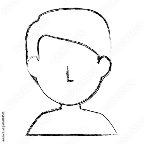 young man shirtless avatar character