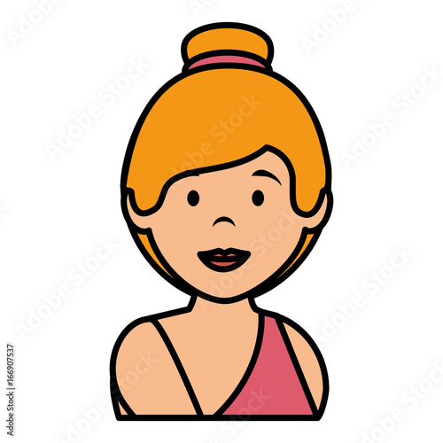 beautiful woman dancing vallet