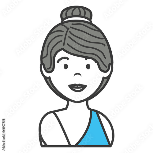 beautiful woman dancing vallet