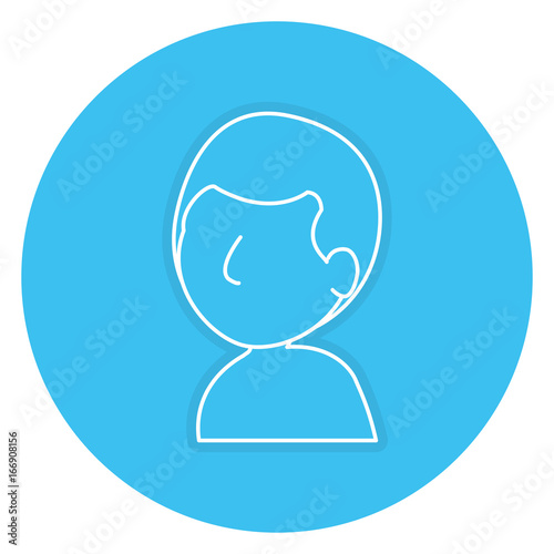 young man shirtless avatar character