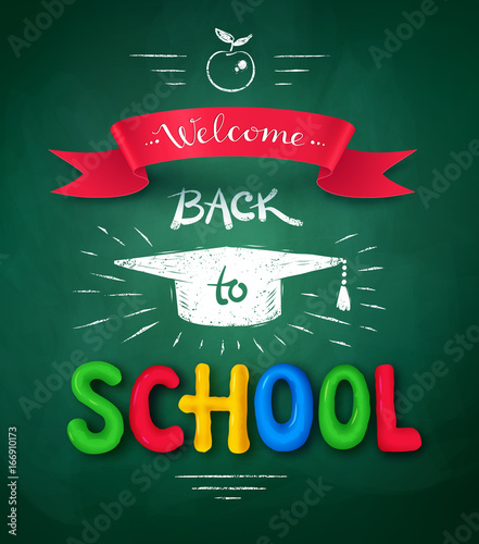 Welcome Back to School poster