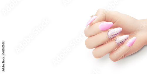 Konstfotografi Schönes und modernes Nageldesign
