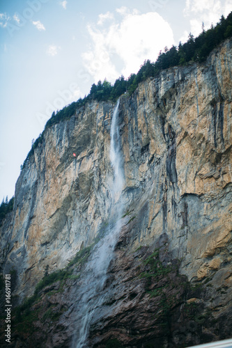 Switzerland waterfall