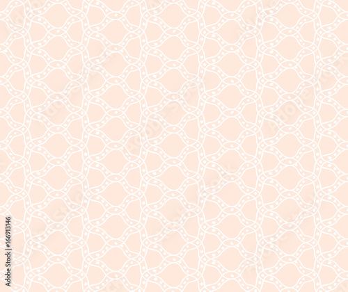 Seamless vector pattern, abstract hand drown motif, seamless rose background, modern fashionable texture with waves and dots