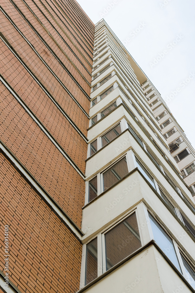 A multi-storey residential building in Moscow A multi-storey residential building in Moscow