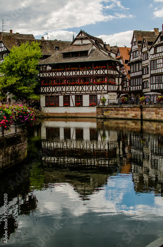 Historic house of La Petite France in Strasbourg. France