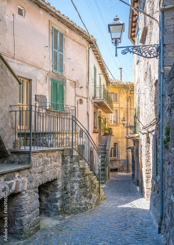 Scenic sight in Soriano nel Cimino, province of Viterbo, Lazio, central Italy. photo