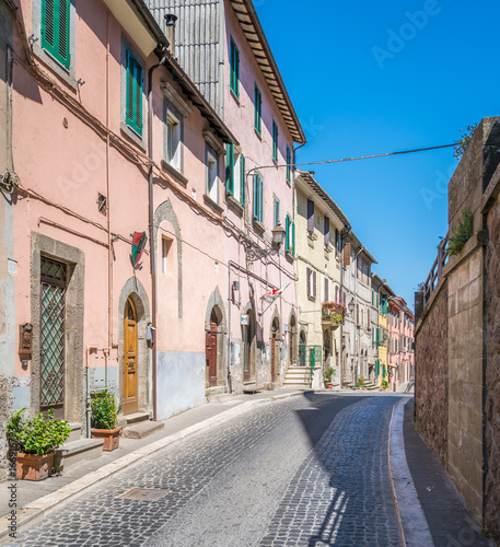 Scenic sight in Soriano nel Cimino, province of Viterbo, Lazio, central Italy. photo