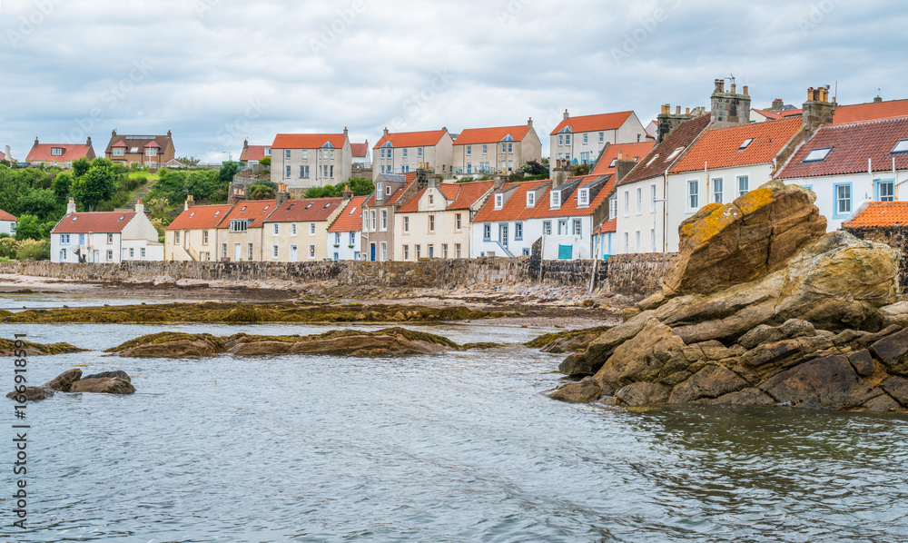 Obraz premium Scenic sight in Pittenweem, in Fife, on the east coast of Scotland.