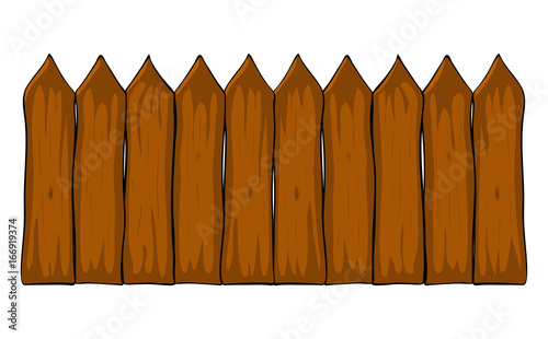 fence cartoon vector symbol icon design. Beautiful illustration isolated on white background