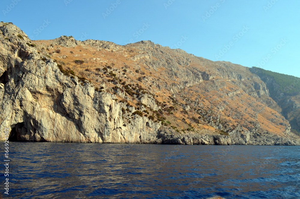 Steilküste am Golf von Neapel