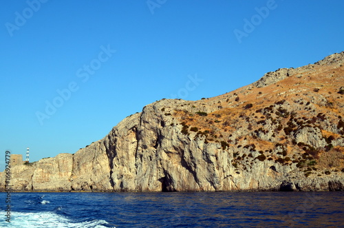 Steilküste am Golf von Neapel