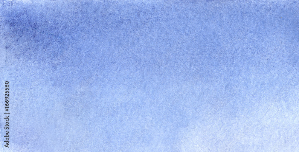 Obraz premium Watercolor light blue sky template texture background