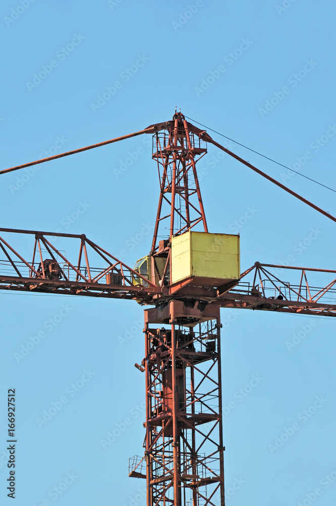 Construction tower crane