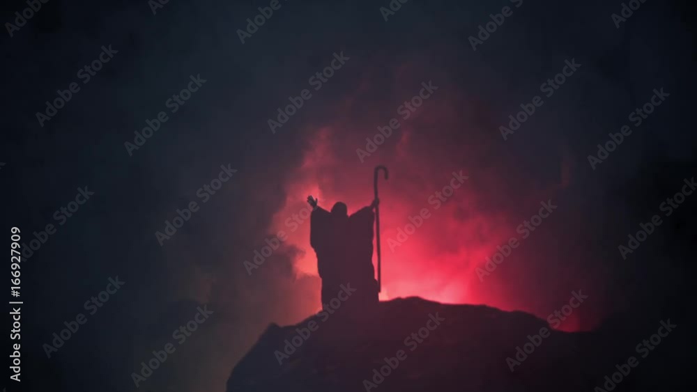 custom made wallpaper toronto digitalMoses and God on Sinai Mountain