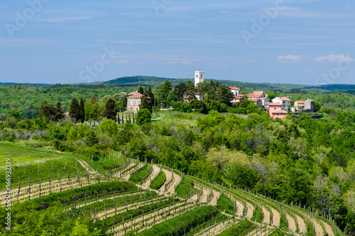 Oprtalj - idyllic small town on a hill in central Istria