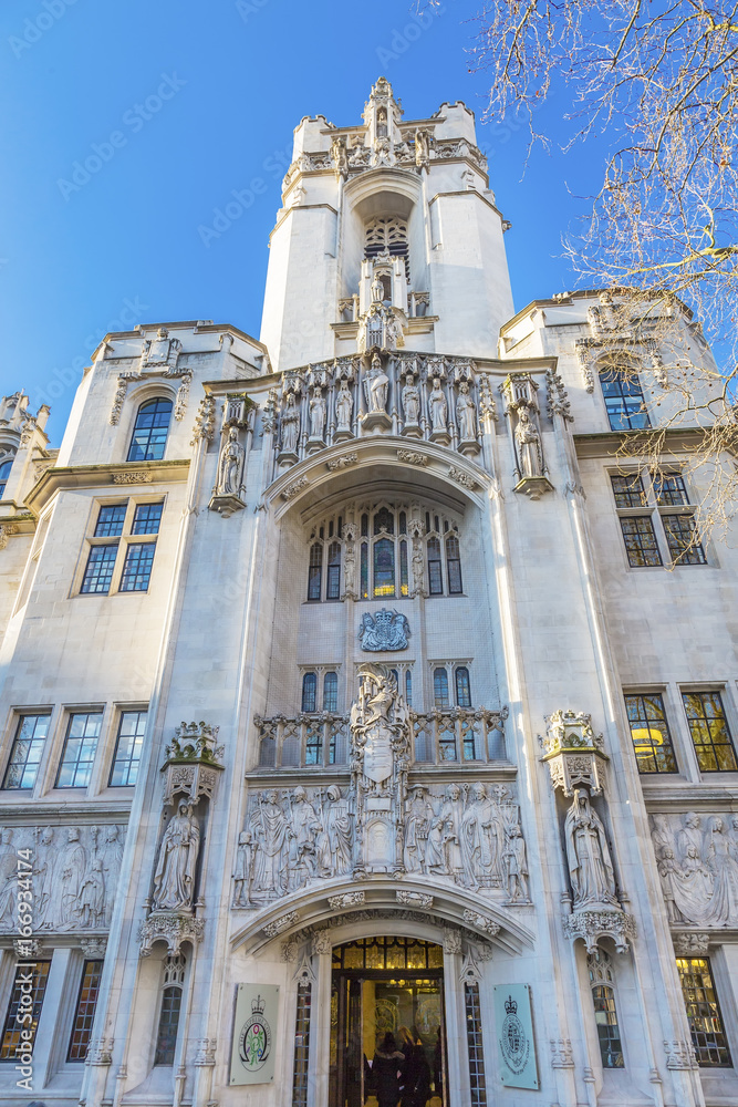 Obraz premium Supreme Court United Kingdom Middlesex Guildhall Westminster London England