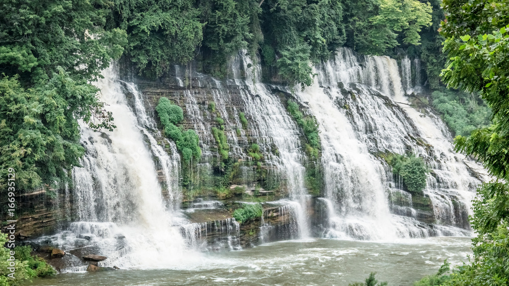 Cascading Waterfall