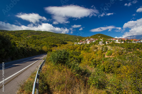 Greece. Road in the mountains. © Grispb