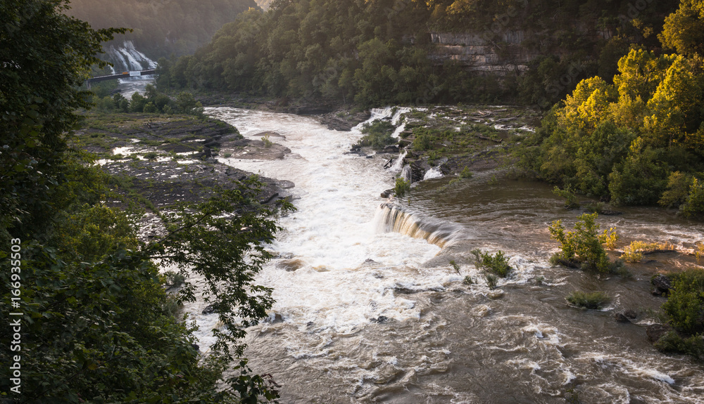 Fototapeta premium Gorge Waterfall