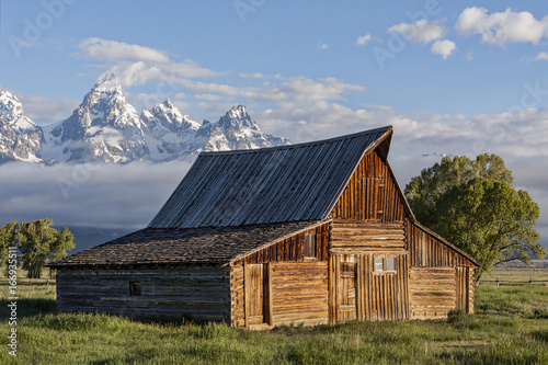 "Low Clouds in the Tetons"