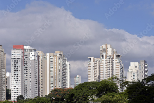 Urban landscape with buildings on the horizon © rpferreira