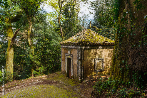 Chapel in the forest of bussaco. Coimbra. Portugal