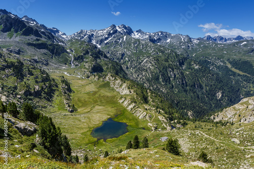 Panorama monte Rosa Valle D'Aosta photo