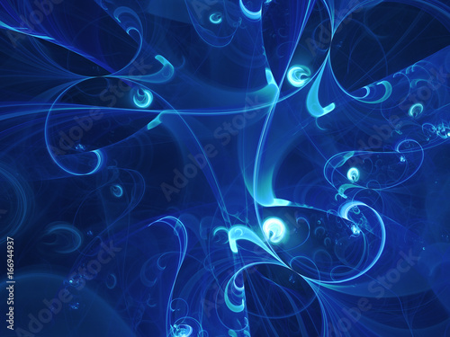 Abstract fractal background