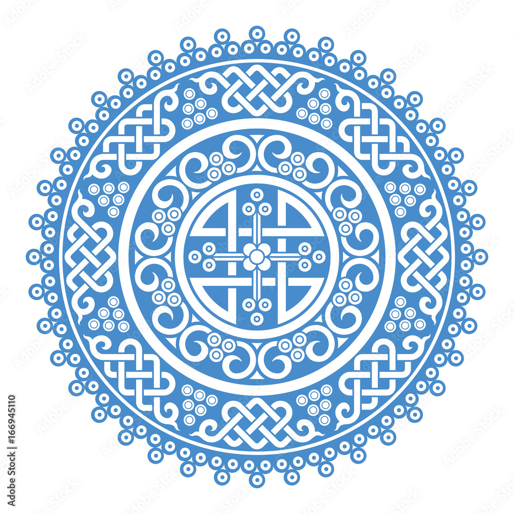 Mongolian traditional ornaments. This round ornaments were created by Mongolian traditions. If you want to use this awesome design element, it would be the best choice. Mongolian traditional ornaments. This round ornaments were created by Mongolian traditions. If you want to use this awesome design element, it would be the best choice.