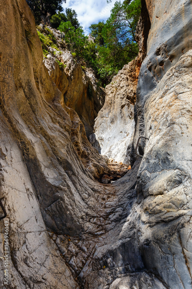 Kritsa Gorge near Agios Nikolaos on Crete, Greece