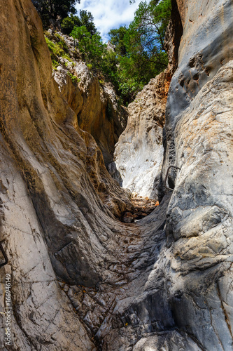 Kritsa Gorge near Agios Nikolaos on Crete  Greece