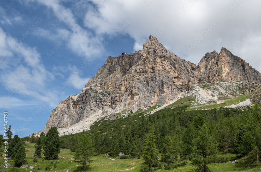 Dolomites alps, Mountain, Summer, Italy