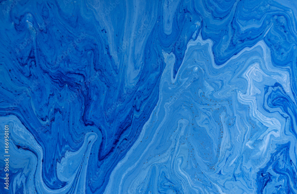 Marbled blue and golden abstract background. Liquid marble pattern Marbled blue and golden abstract background. Liquid marble pattern