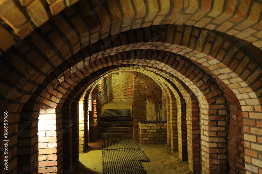 Underground vault in Rzeszow, Poland