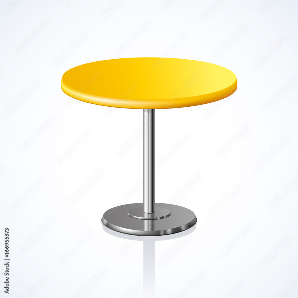 Round table. Vector illustration Round table. Vector illustration