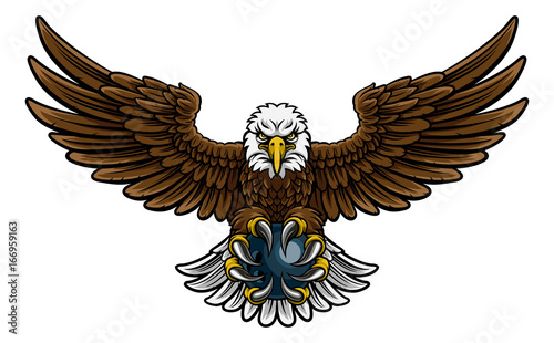 Eagle Bowling Sports Mascot