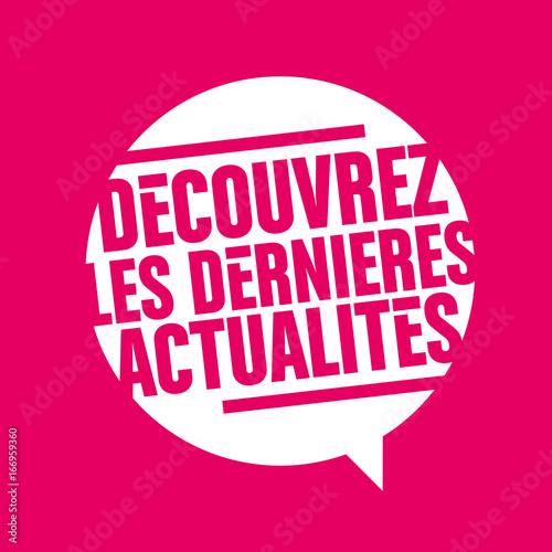 découvrez les dernières actus