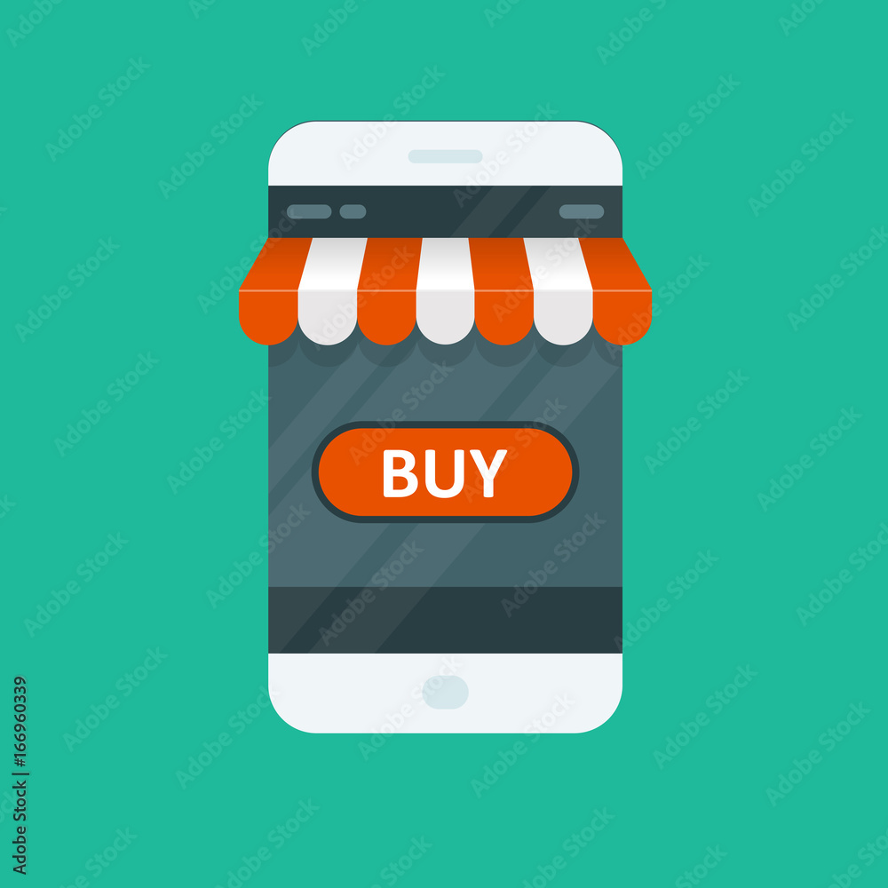 Shopping online - e-commerce app for smartphone Shopping online - e-commerce app for smartphone