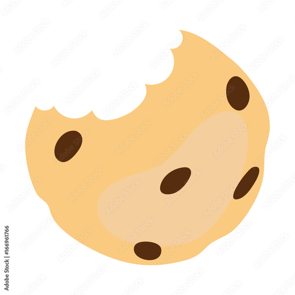 Fototapeta premium Vector cookie cartoon character