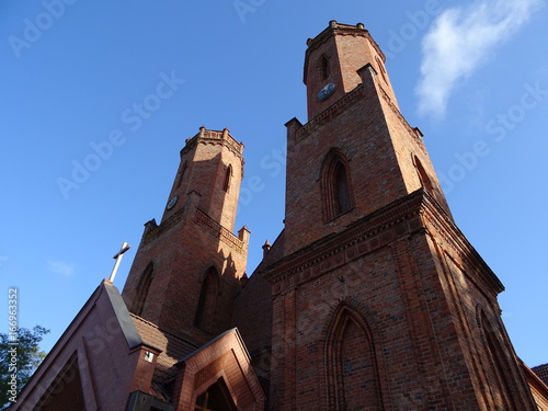 Church in Krokowa, Poland